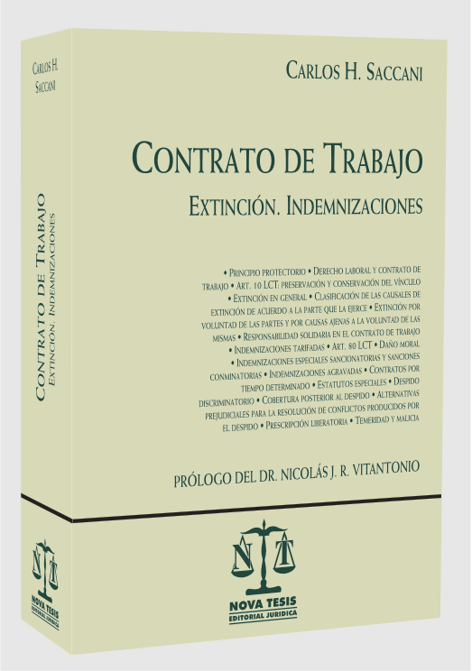 Contrato de trabajo. Extincin. Indemnizaciones